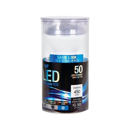 Replacement 5000K Dimmable LED Light Bulb R2, 4PK